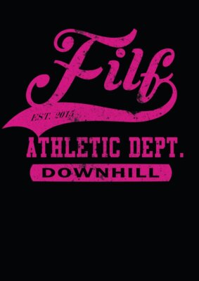 Pink Athletic black background
