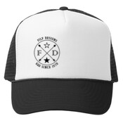 retro arrow trucker